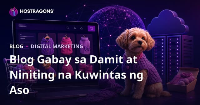 Gabay sa E-Commerce Blog ng Mga Gawang-Bahay na Damit at Pang-Knit na Modelo Para sa Aso