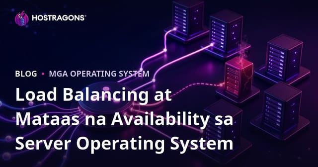 Load Balancing at Mataas na Availability sa Server Operating System