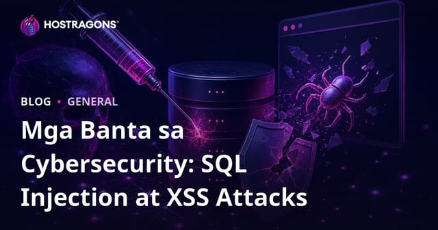 Mga Banta sa Cybersecurity: SQL Injection at XSS Attacks