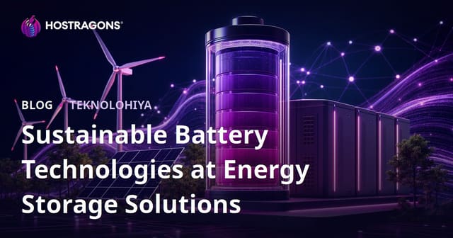 Sustainable Battery Technologies at Energy Storage Solutions