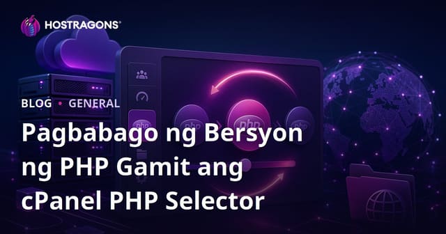 Pagbabago ng Bersyon ng PHP Gamit ang cPanel PHP Selector