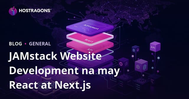 Pagsasagawa ng JAMstack Website gamit ang React at Next.js