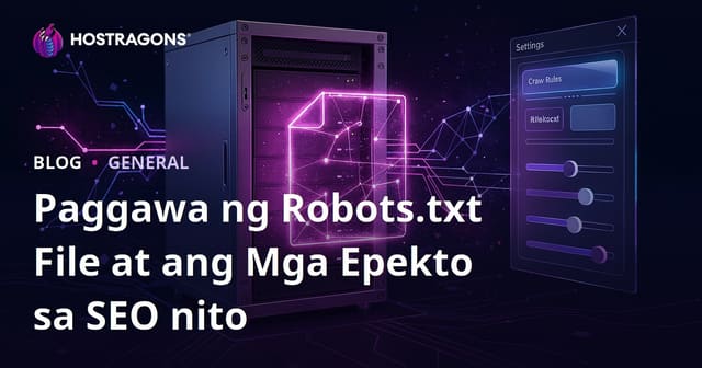 Paggawa ng Robots.txt File at ang Mga Epekto sa SEO nito