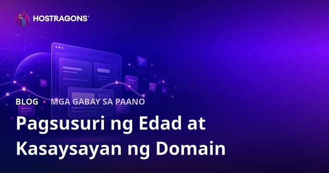 Paano Magsuri ng Edad at Kasaysayan ng Domain: Gabay sa Paghahanap ng Malinis na Domain Name