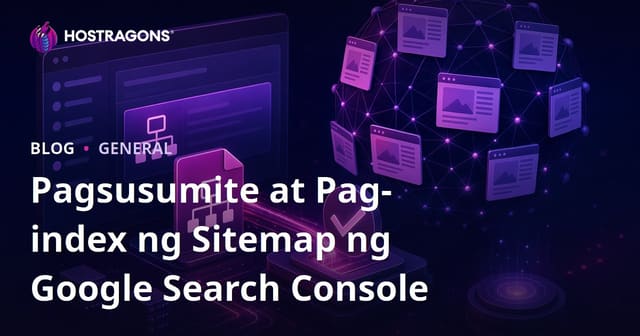 Pagsusumite ng Sitemap sa Google Search Console at Indexing
