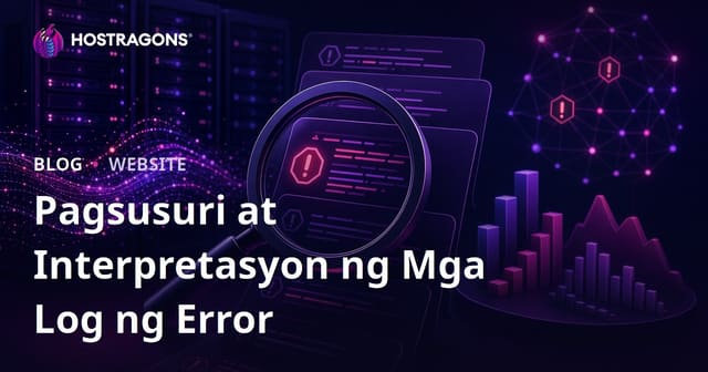Pagsusuri at Interpretasyon ng Mga Log ng Error
