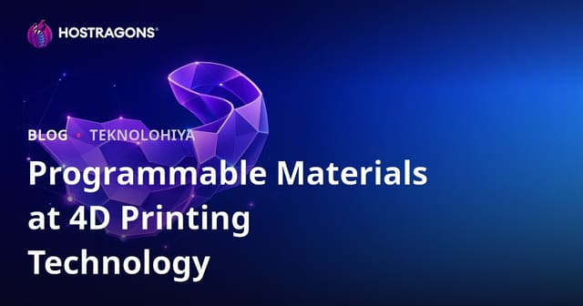 Programmable Materials at 4D Printing Technology
