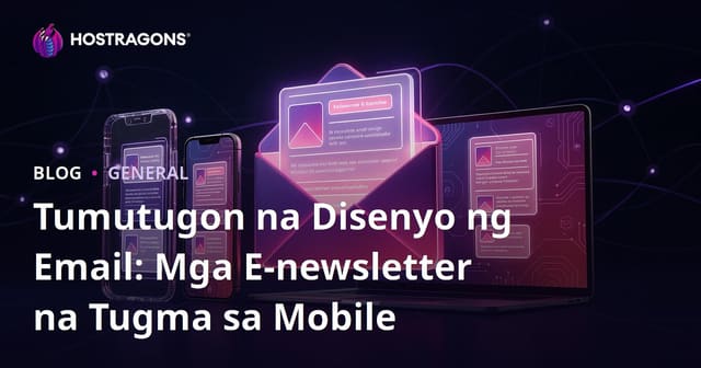 Disenyong Responsibong Email: Mga Mobile-Friendly na E-bulletin