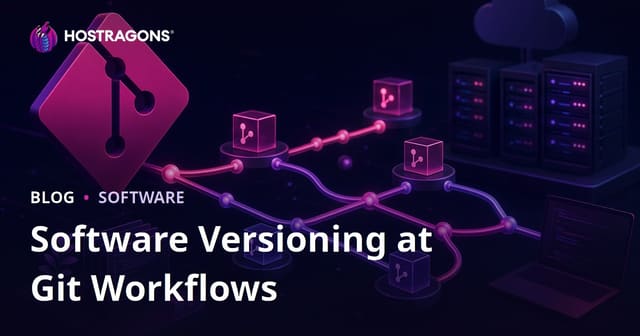Software Versioning at Git Workflows