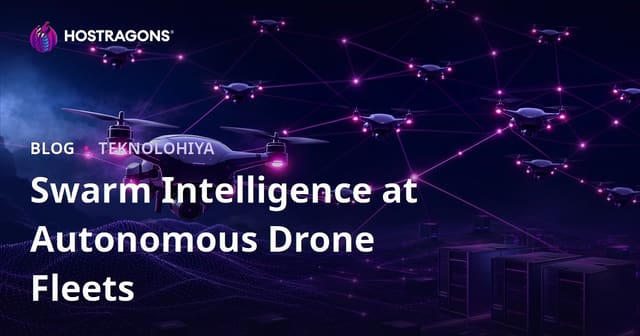 Swarm Intelligence at Autonomous Drone Fleets
