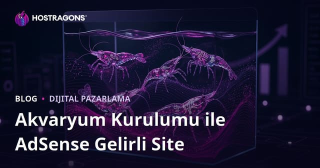 Akvaryum Kurulumu ve Nadir Karides Türleri Üzerine AdSense Geliri Yüksek Site Kurmak