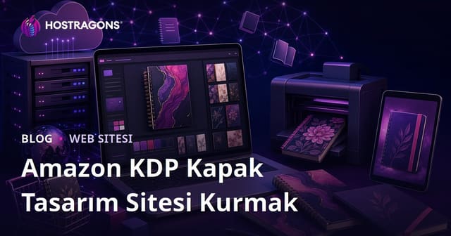 Amazon KDP (Kindle Direct Publishing) İçin Defter ve Ajanda Kapağı Tasarım Sitesi Kurmak