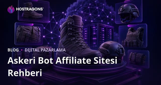 Sadece "Askeri Bot ve Taktik Ekipman" İncelemeleri Yapan Affiliate Sitesi