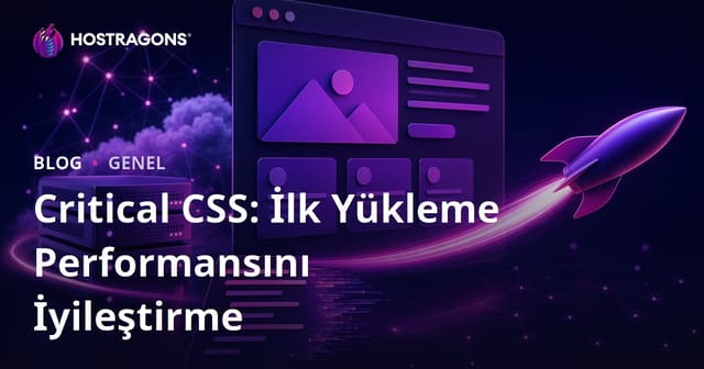 Critical CSS: İlk Yükleme Performansını İyileştirme