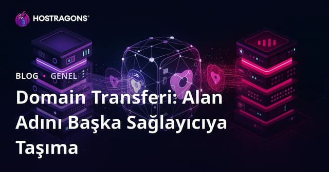 Domain Transferi: Alan Adını Başka Sağlayıcıya Taşıma