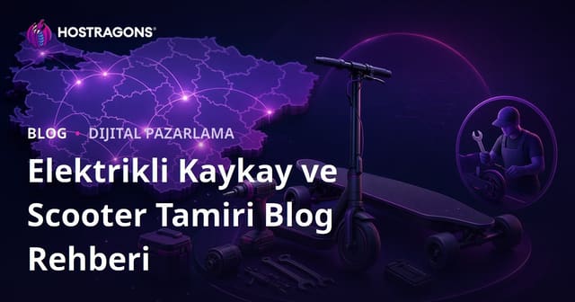Elektrikli Kaykay ve Scooter Tamiri İçin Bölgesel Hizmet Bloğu Rehberi