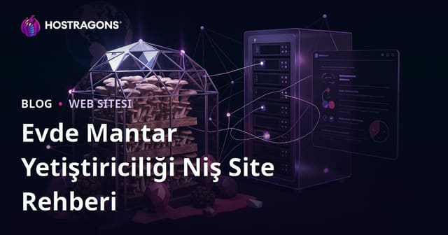 Sadece Evde Mantar Yetiştiriciliği (İstiridye, Trüf) Üzerine Niş Tarım Sitesi
