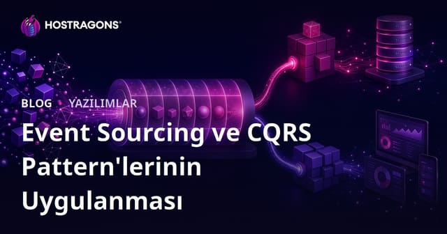 Event Sourcing ve CQRS Pattern'lerinin Uygulanması