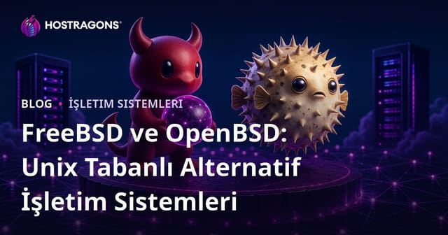 FreeBSD ve OpenBSD: Unix Tabanlı Alternatif İşletim Sistemleri