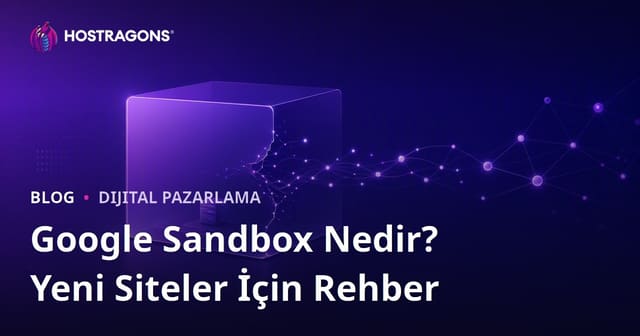 Google Sandbox Nedir? Yeni Siteler Sandbox Döneminden Nasıl Çıkar?
