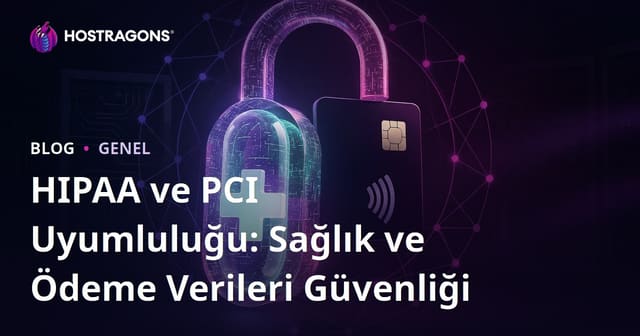 HIPAA ve PCI Uyumluluğu: Sağlık ve Ödeme Verileri Güvenliği