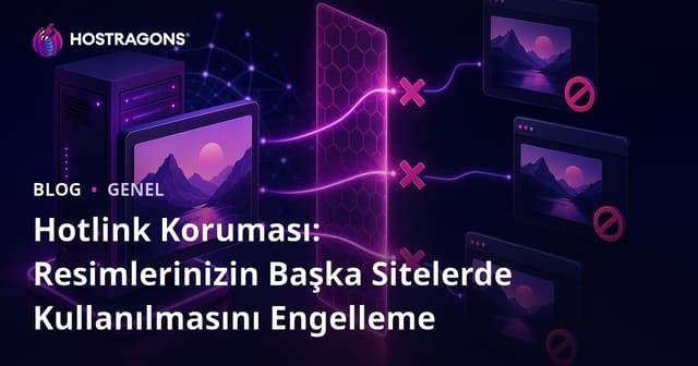 Hotlink Koruması: Resimlerinizin Başka Sitelerde Kullanılmasını Engelleme