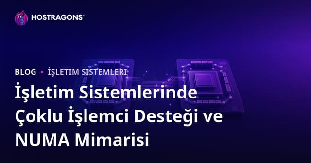 İşletim Sistemlerinde Çoklu İşlemci Desteği ve NUMA Mimarisi
