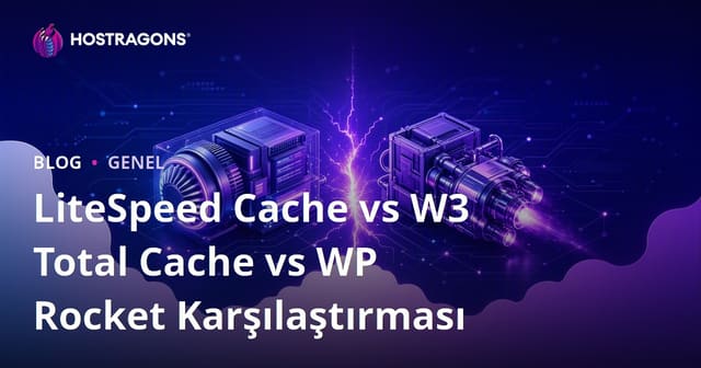 LiteSpeed Cache vs W3 Total Cache vs WP Rocket Karşılaştırması