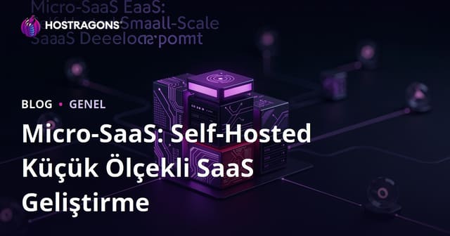 Micro-SaaS: Self-Hosted Küçük Ölçekli SaaS Geliştirme