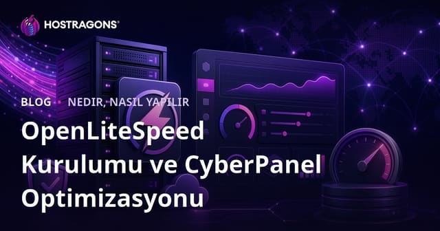 OpenLiteSpeed Sunucu Kurulumu ve CyberPanel ile Performans Optimizasyonu