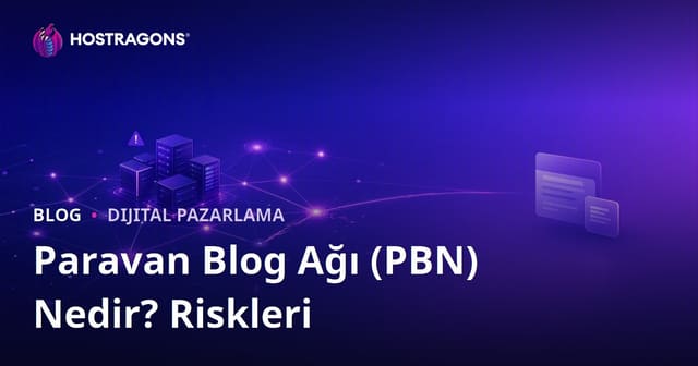 Paravan Blog Ağı (PBN) Nedir? Riskleri ve SEO'ya Etkileri