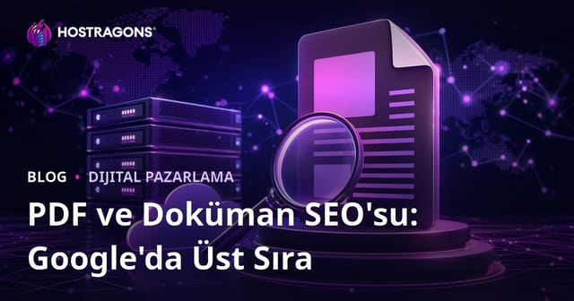 PDF ve Doküman SEO'su: Google'da PDF Dosyalarını Üst Sıraya Çıkarma