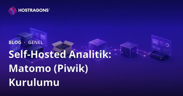 Self-Hosted Analitik: Matomo (Piwik) Kurulumu