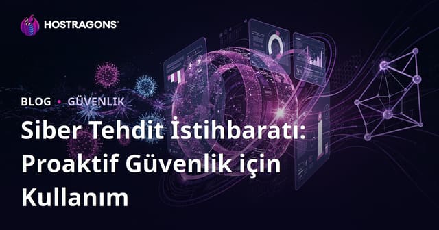 Siber Tehdit İstihbaratı: Proaktif Güvenlik için Kullanım