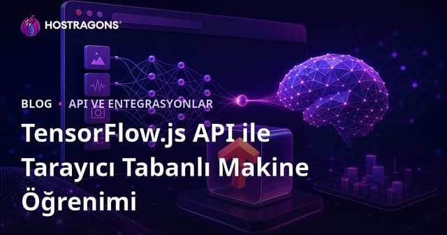 TensorFlow.js API ile Tarayıcı Tabanlı Makine Öğrenimi