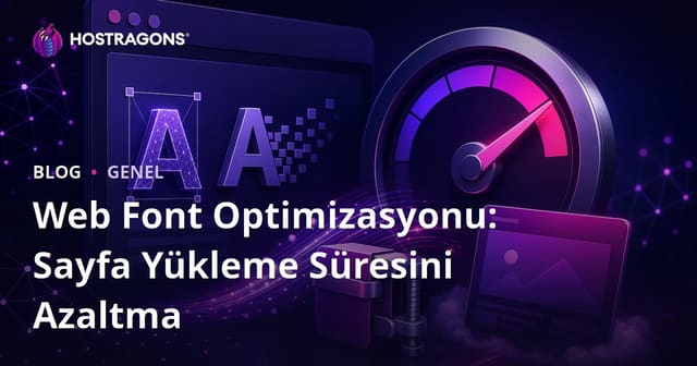 Web Font Optimizasyonu: Sayfa Yükleme Süresini Azaltma
