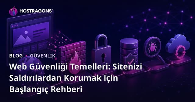 Web Güvenliği Temelleri: Sitenizi Saldırılardan Korumak için Başlangıç Rehberi