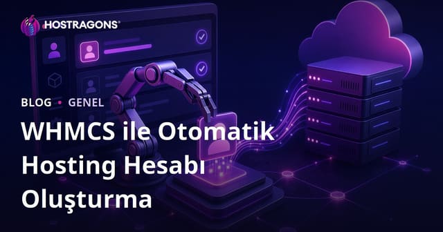 WHMCS ile Otomatik Hosting Hesabı Oluşturma
