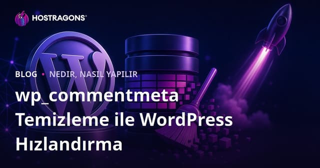 WordPress Veritabanında wp_commentmeta Tablosunu Temizleyerek Siteyi Hızlandırma