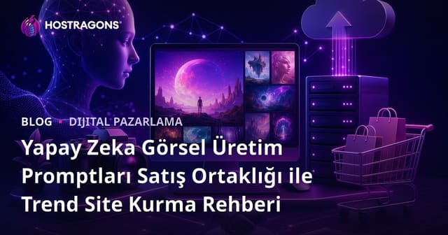 Yapay Zeka Görsel Üretim Promptları Satış Ortaklığı ile Trend Site Kurma Rehberi