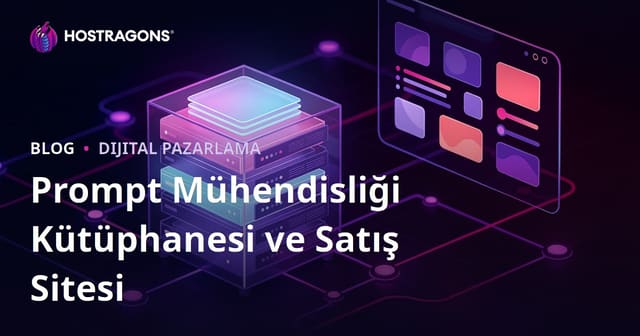 Yapay Zeka Prompt Mühendisliği (Prompt Engineering) Kütüphanesi ve Satış Sitesi Kurmak