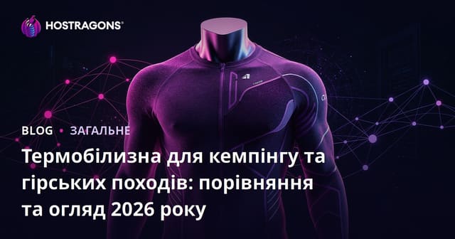 Термобілизна для кемпінгу та гірських походів: порівняння та огляд 2026 року