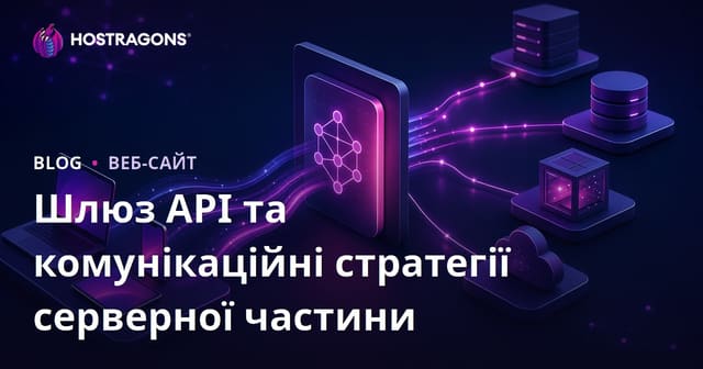 Шлюз API та комунікаційні стратегії серверної частини