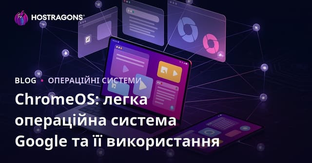 ChromeOS: Легка операційна система від Google та її сфери використання