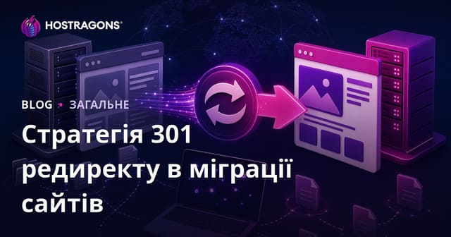 Стратегія 301 редиректу при міграції веб-сайту