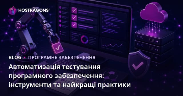 Автоматизація тестування програмного забезпечення: інструменти та найкращі практики