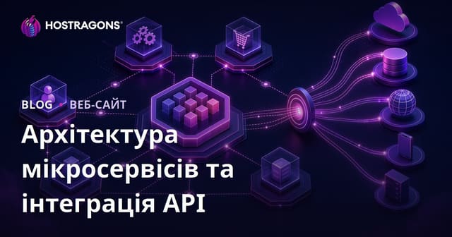 Архітектура мікросервісів та інтеграція API