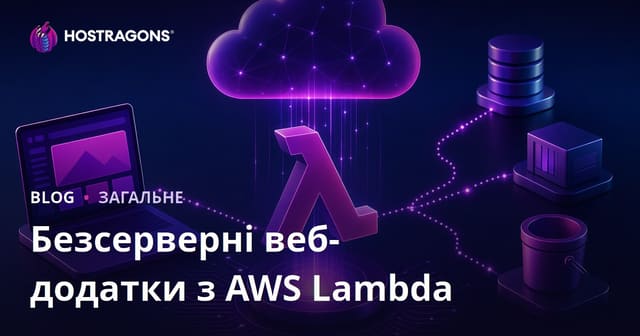 Безсерверні веб-додатки з AWS Lambda