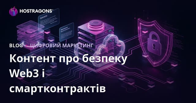 Веб3 та безпека смарт-контрактів: створення нішевого контенту для українського ринку