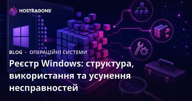 Реєстр Windows: структура, використання та усунення несправностей